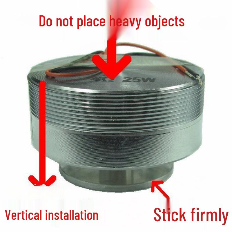 50mm Full-Range Resonance Vibration Speaker with Strong Bass, 4/8 Ohm, 20-25W, 4 Layers