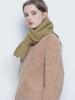 THE-ABON W182 Woo Knit Muffler Olive