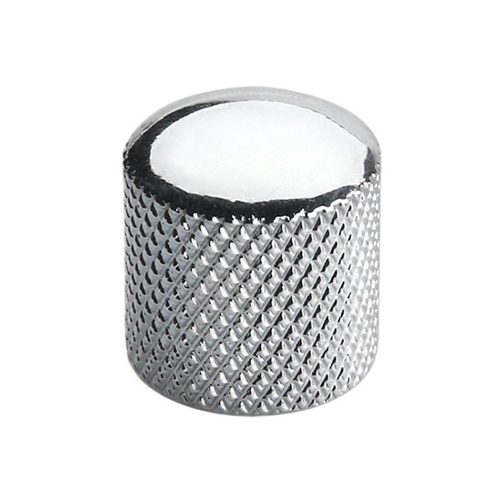 Metal Electric Bass & Guitar Knob Caps (Set of 4)