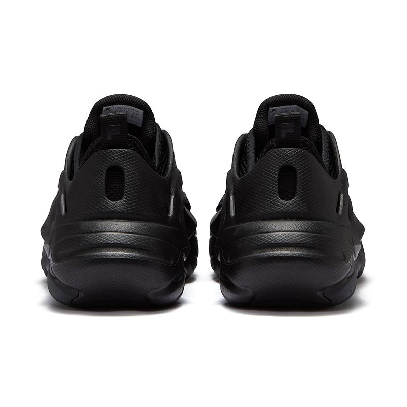 FILA Fusion REMO Rowing Shoes Fabric Comfortable Low-Top Casual Shoes Men sneaker Black T12M521116FBK