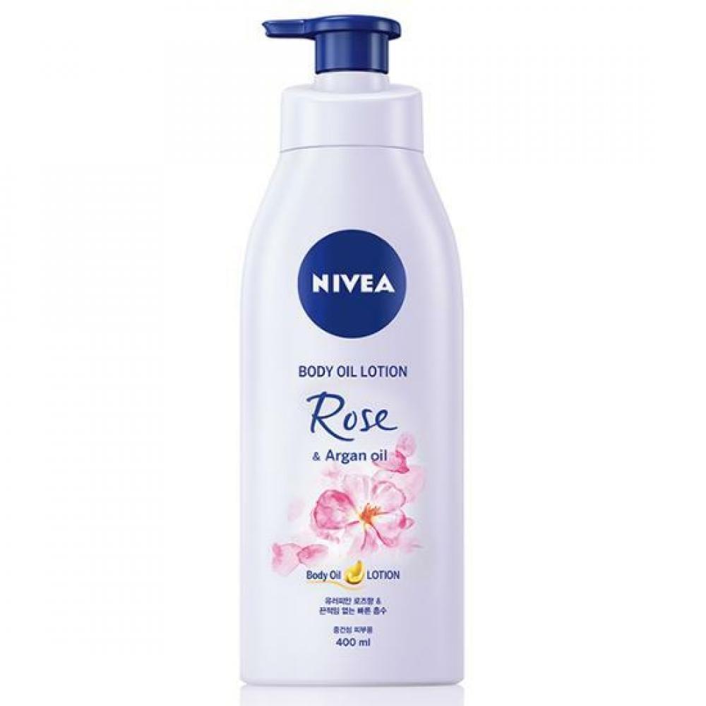 

Nivea Body Oil Lotion Розовое аргановое масло 400 мл