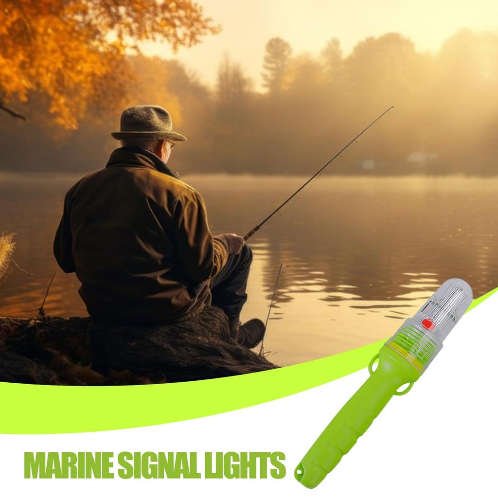 Equipped with LED Light Sensor! Signal Warning Light for Ships, Floating Fish Lights, Animal