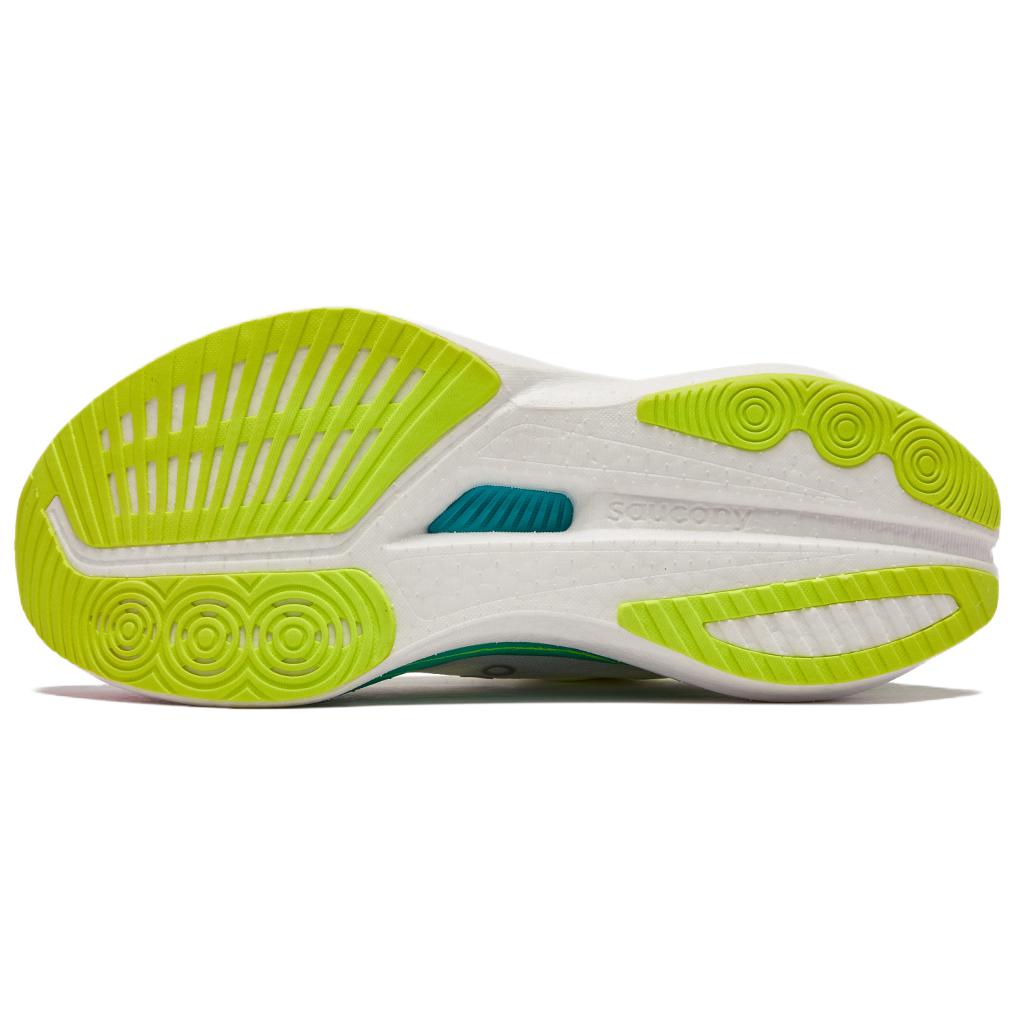 SAUCONY Endorphin Speed 5 Mutant Storm Nylonplatte Weiche Bequeme Unterstützung Laufschuhe Damen Sneaker Weiß Schwarz S101391-1004