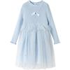 Girls' Knitted Mesh Princess Dress