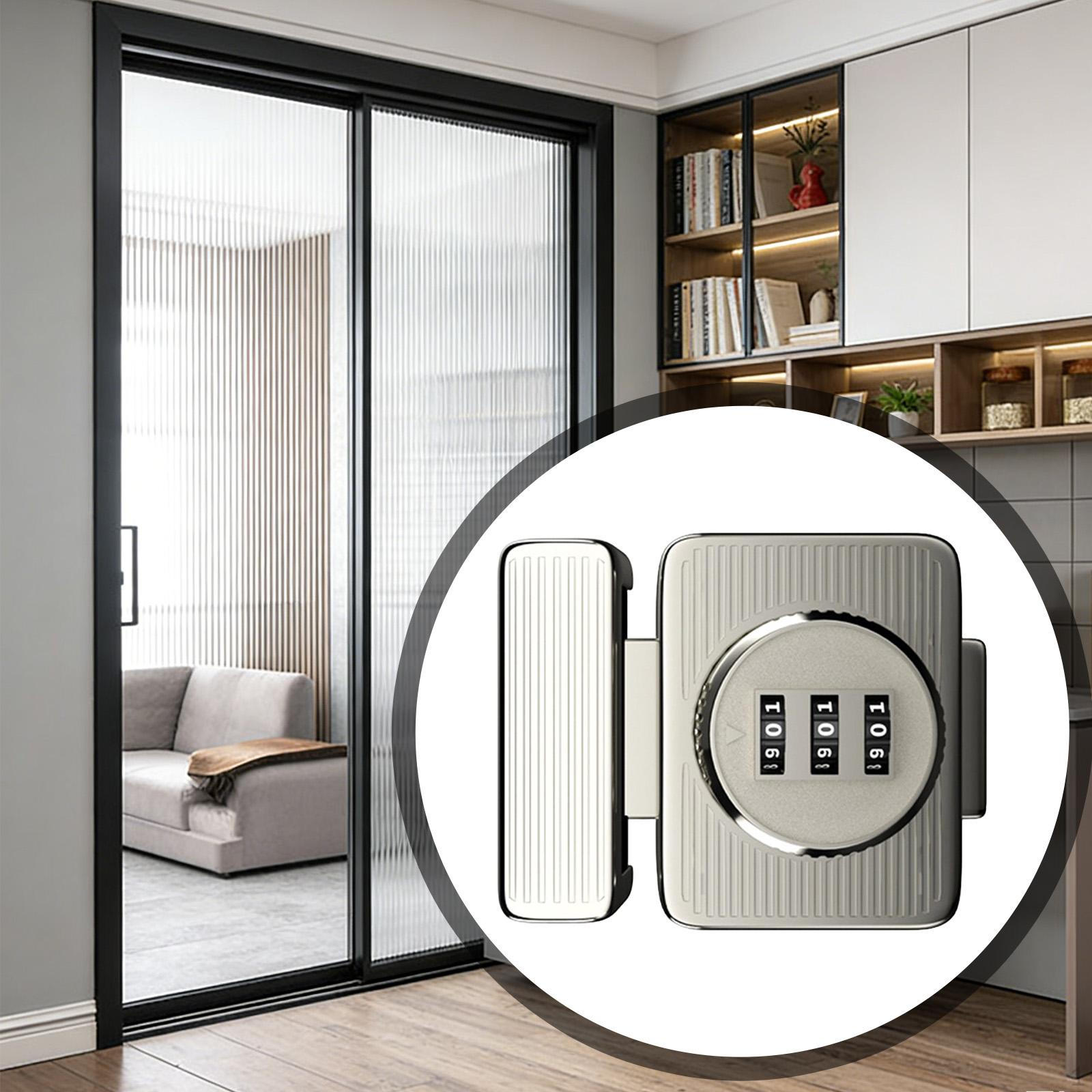 Поворотный засов с кодом Цифровой бесключевой кодовый замок Защелка безопасности для ворот Двери Садового Шкафа