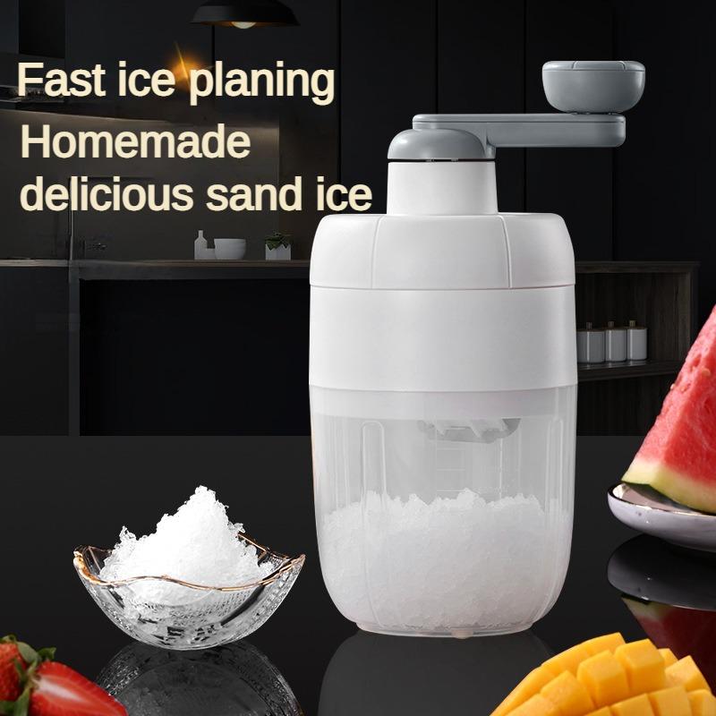 Compact Manual Ice Breaking Shaver, Household Hand Ice Crusher for Homemade Smoothie Raw Materials