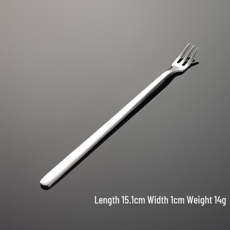 Qianxing 304 Stainless Steel Coffee Stirring & Dessert Fork Set