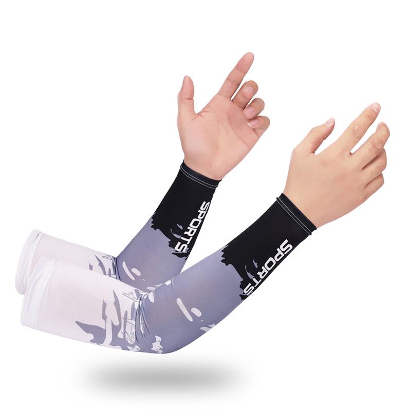 Milin Summer Sun Protection Ice Silk Arm Sleeves M-XL