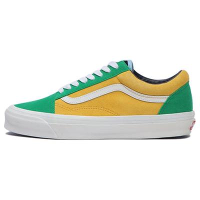 Og Old Skool Lx 'Off The Wall Green Yellow' Vans VN0A4P3X02I