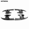 Side Door Handle Bowl Cover Trim For Toyota Corolla Sedan - 2024 Carbon Fiber Protection Cap Accessories Car Styling