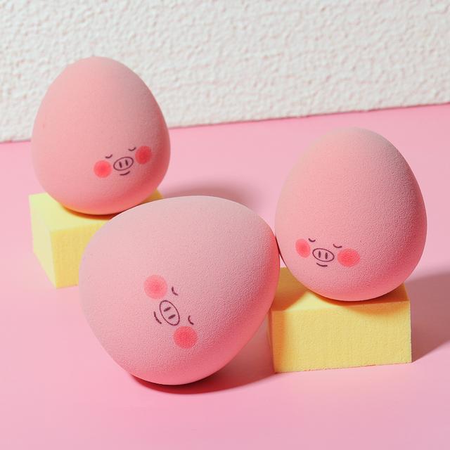OVW Beauty Egg Makeup Косметическая губка для макияжа Puff Foundation Powder Sponge Beauty Tool Для женщин Влажный и сухой макияж