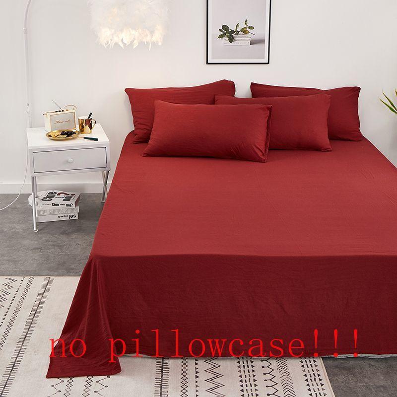 Flat Sheet Soft Skin-friendly Washable Bedspread Simple Protector Dust-proof Students Bedding Fitter Mattress Cover Comfortable