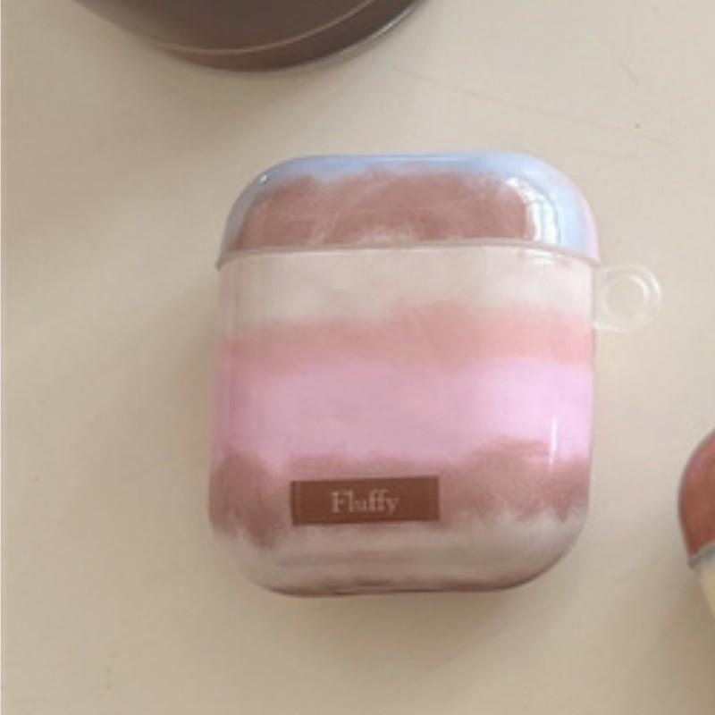 Autumn and winter contrasting colors irregular stripes AirPods 1 generation earphone case for Airpod pro1 earphone case