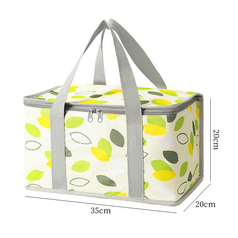 Waterproof Insulated Picnic Bag - Large Capacity Lunch Box with Cold/Fresh Keeping Features