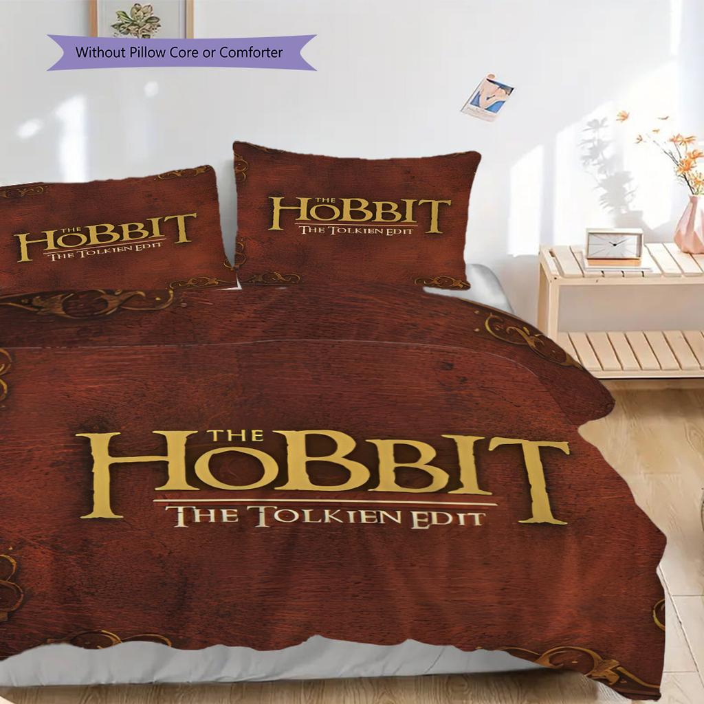 Lord Rings Trilogy Threepiece Set 1 Duvet Cover 2 Pillowcase Without Core Duvet Cover And Pillowcase Christmas Birthday Gift Bedding Set