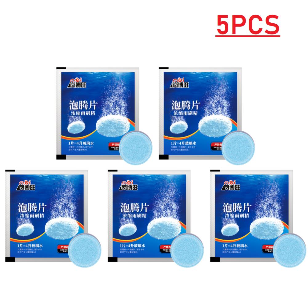 300-1pcs Solid Cleaner Car Windscreen Cleaner Effervescent Tablet Auto Wiper Glass Solid Cleaning Concentrated Tablets Detergent