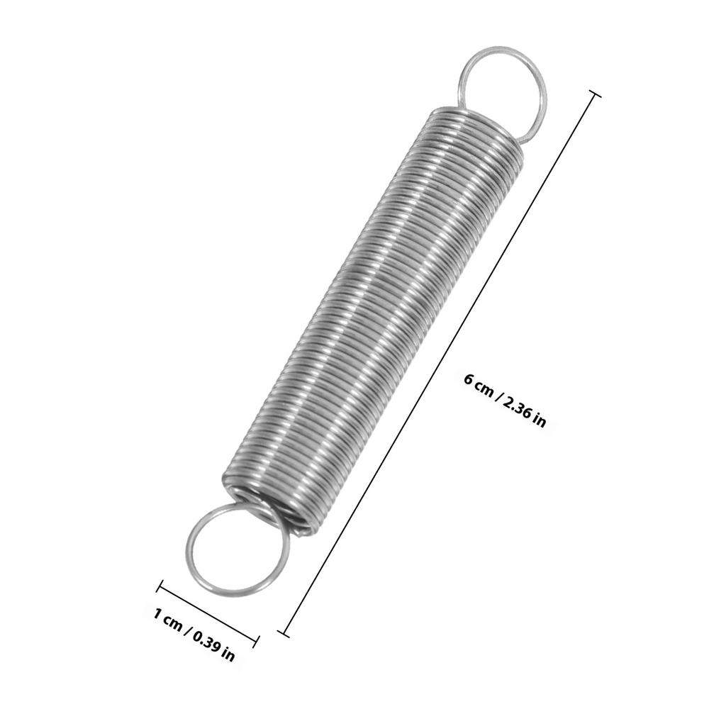 5pcs Stainless Steel Tension Spring Extension Spring With Hook Ends For Ev Brackets Ladder Feet Parking Stands Springs Kit
