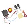 1 Way Motorcycle Alarm System 12V 4 Sensitivity Level Universal Remote Control Alarm Kit for Scooter Motorbike