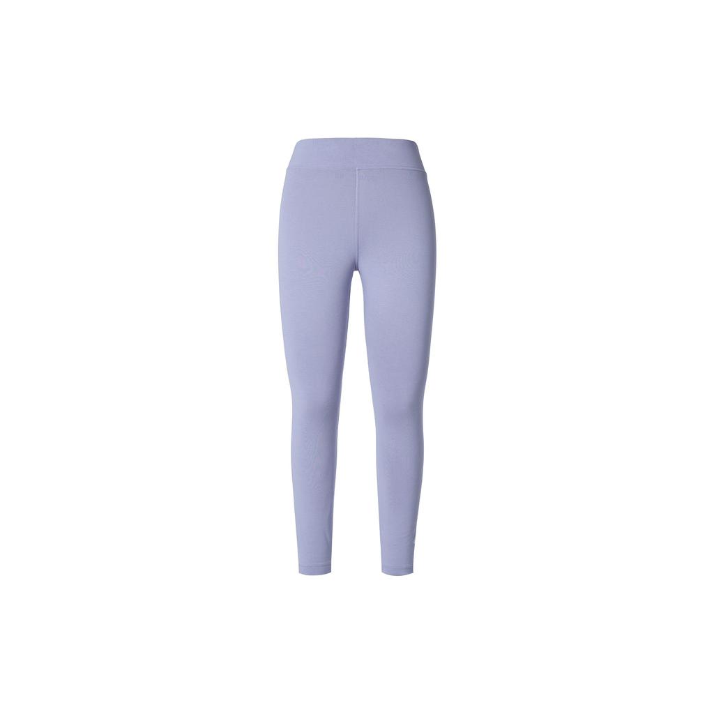 Nike SS23 Solid Color Tight Fitness Leggings Women Leggings Purple CZ8533-519