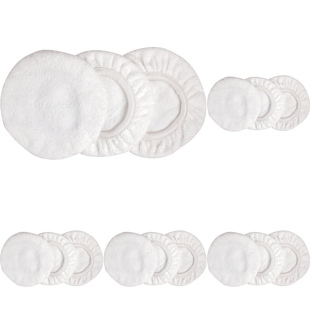 

Takagi EARTH MAN Electric Polisher Pad Covers, Terry Cloth, 3-Pack (x 5)