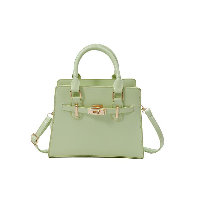 Handbag Bag Women's Texture Large Capacity Niche Design Women's Elegant Small Square Bag Simple Shoulder Messenger Bag