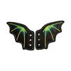 PU Leather Bat Wing Shoe Charm Halloween Footwear Decoration Accessories For Sneakers Boot Skateboard And Running Shoe