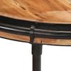 Side Table Ø55x60 Cm Solid Acacia Wood