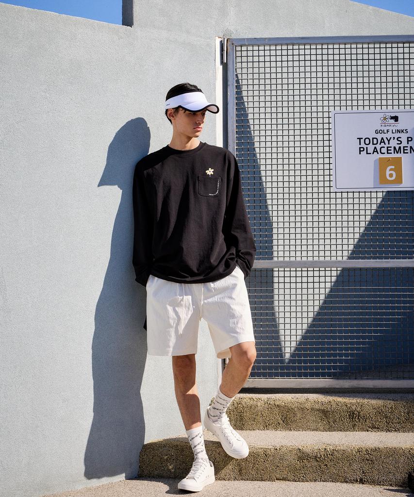 KANDINI White Signature Visor Hat