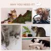4PCs Wall-Mounted Cat Tree, with Steps, Perch, Cat House - Grey