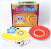 10pcs/box Children Paper Plate with Cartoon Diy Material for Educational Toys/kids Handmade Rainbow Paper Art Craft Toys