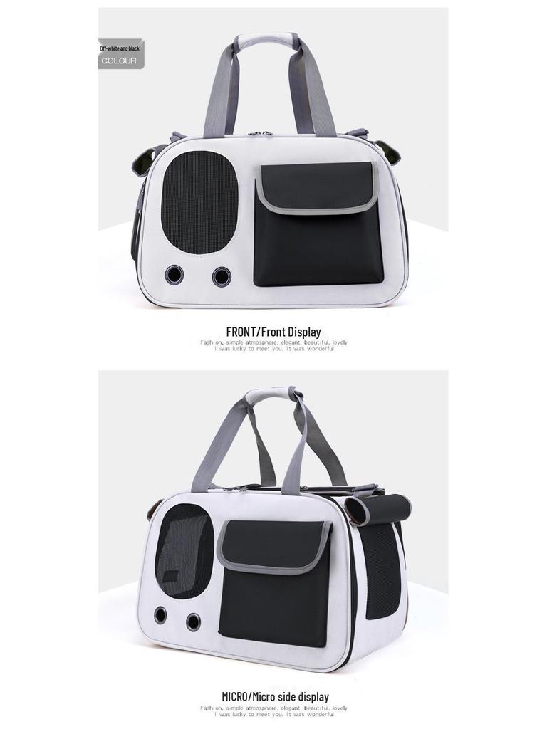 Winter Large Capacity Portable Cat Carrier Backpack for Outings and Travel