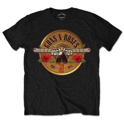 

Guns N Roses 30-й Фото-юбилей Официальный мерч Хлопковая футболка 100% Мужские футболки Топ M/L/XL Новая XL