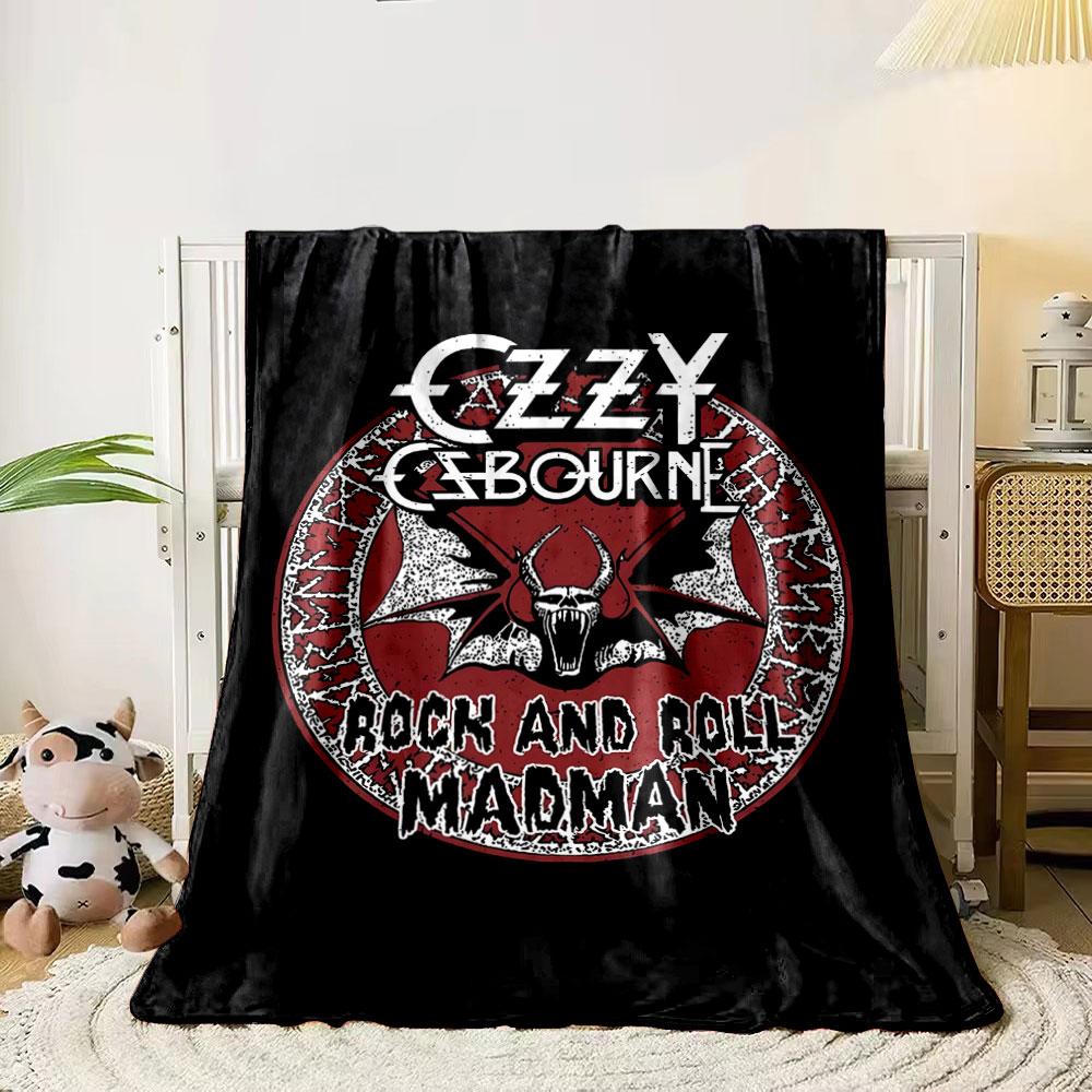 

Red-and-white circular design with bat, text, and grunge elements. for all seasons blanket lunch break throw gift 80cm x 120cm