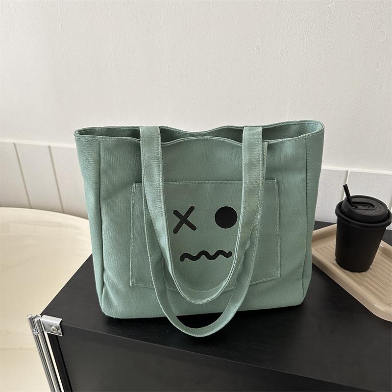 

Холщовая сумка, большой вместимости, универсальная, ручная сумка через плечо, сумка-тоут