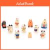 Chat Japonais Miniature Chanceux Résine Style Sanctuaire Shochiku Décor de Bureau