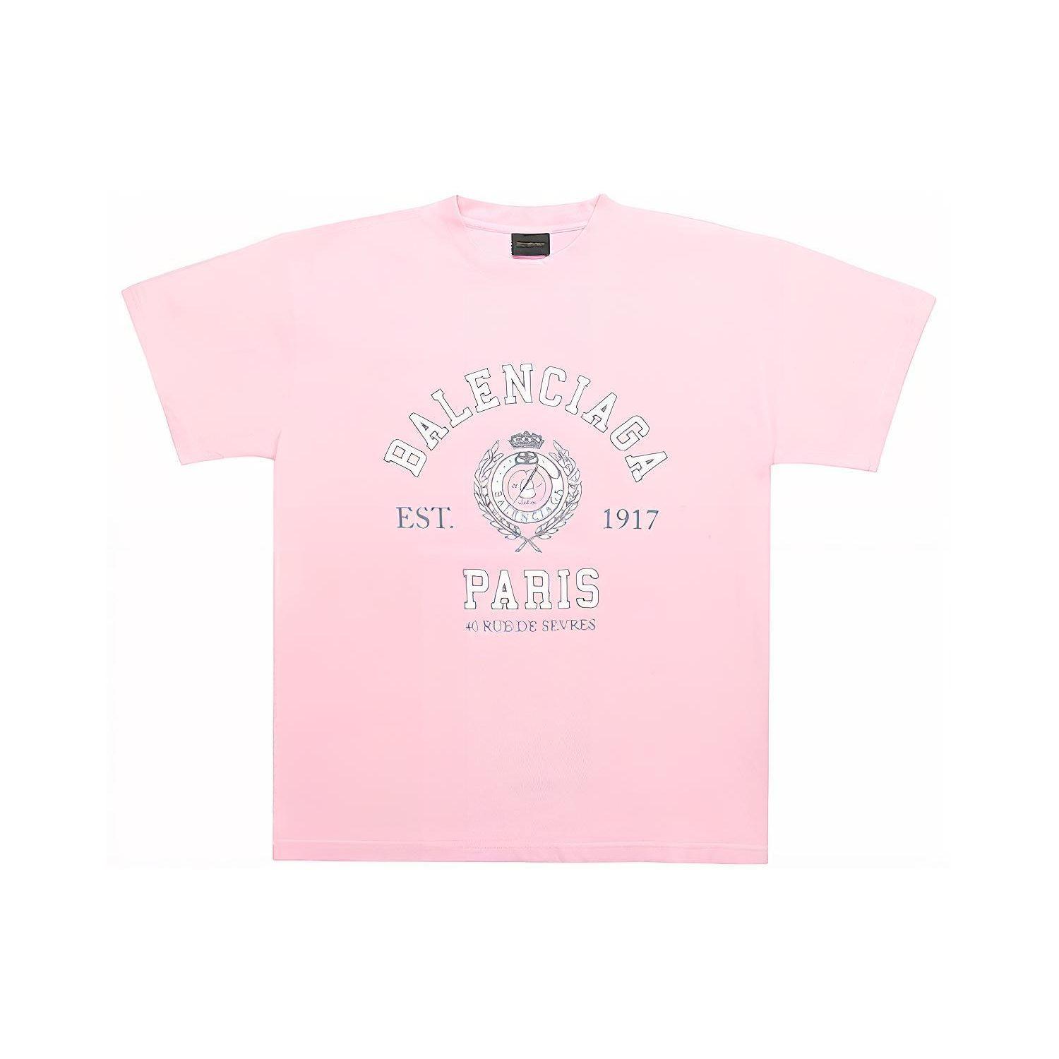 Balenciaga Drop Shoulder Sleeve T Shirt