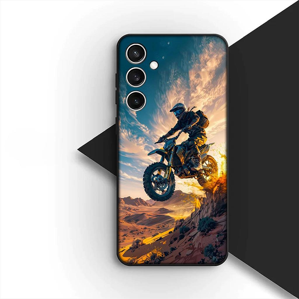 Cover for Motorola Moto G86 G57 E14 E15 G14 G34 G67 G84 G24 A54 G15 Power E22 Casing Phone Case Car Moto Cross Motorcycle Mobile