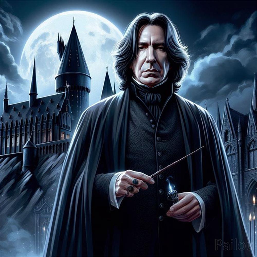 Halloween Dobby Elf Lord Voldemort 5D DIY Diamantmalerei Kunst Fantasy Severus Snape Magische Welt Kreuzstich Mosaik Heimdekoration