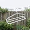 Telescopic Clothes Hanger Folding Durable Plastic Coat Hanger Non-Slip Widened Shoulder Support Clothes Stand Space-Saving Multi-Functional Drying