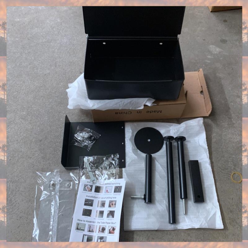 

2025 Тренд 1 шт. Держатель для туалетной бумаги с коробкой для влажных салфеток Нержавеющая сталь Держатель для туалетной бумаги из нержавеющей стали чёрный