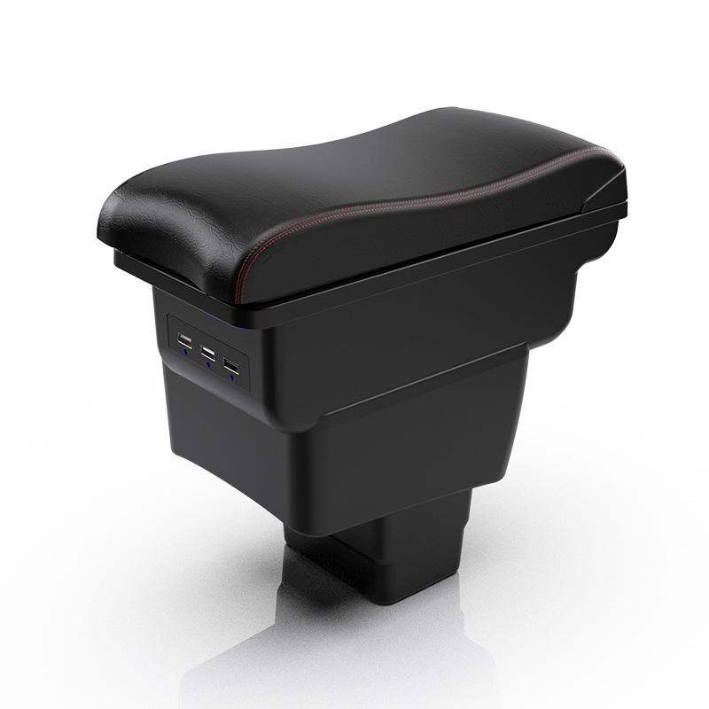 Compatible Center Armrest Storage Box for Mazda 2 - Car Accessories & Interior Modification