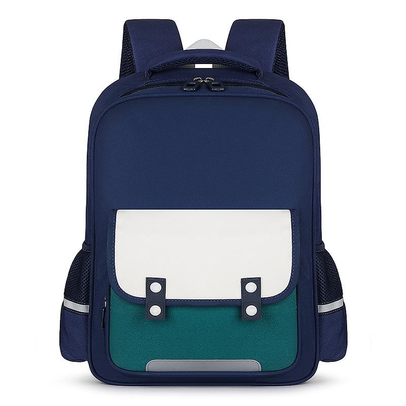 Custom Logo Backpack for Kindergarten & Elementary Students - Double Shoulder Bag for School, Training & Coaching Classes