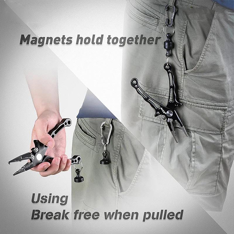 1Pcoutdoor Fishing Gear Strong Magnetic Buckle Canopy Tent Magnetic Buckle Fishing Glove Magnetic Buckle Mountai Magnetic Buckle