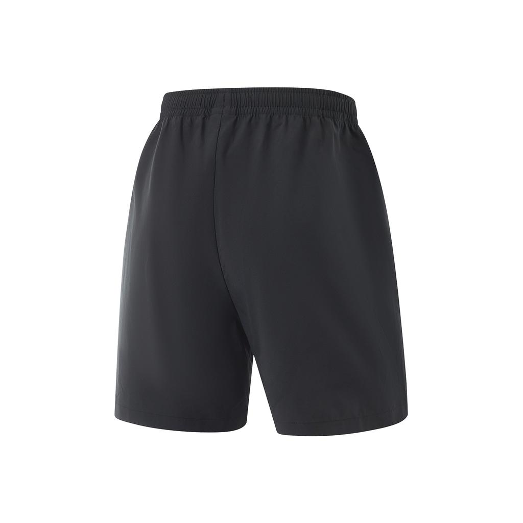 Li-Ning Fashionable Comfortable Quick-Dry Cool Antistatic Solid Color Mid-Waist Breathable Versatile Straight-Leg Sports Shorts Men Shorts AKSV633-1