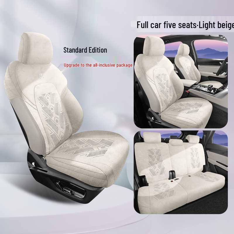 BYD Tang DMI & EV Suede Seat Cushions - 25 Model Fit, All-Season Universal Covers Model year remarks