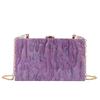 Women's Marble Pattern Acrylic Evening Crossbody Bag
