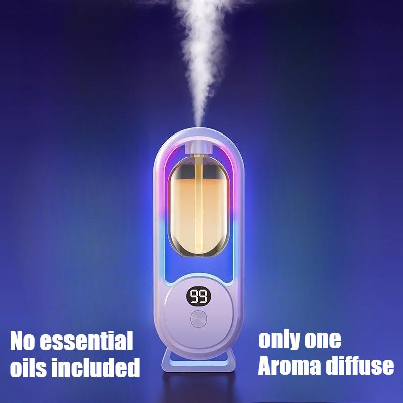Rechargeable portable aroma diffuser Essential Oil Aromatherapy machine Timed air freshener to remove odors 5 modes timed spray
