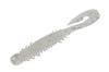 Jackall Soft Lure Wobbring Grub Tail 2.5 Inches Prism Fry Clear (4030)