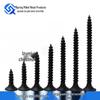 High-Strength Black Phosphated Drywall Screws with Fine Thread for Ceiling & Woodworking