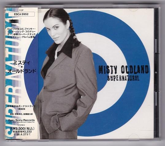

CD MISTY OLDLAND - Supernatural ESCA5952PROMO Epic 1994 Japan Jazz Used